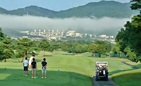 오사카 2색골프